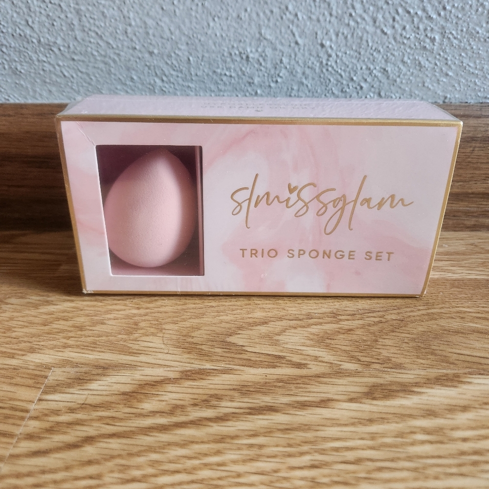 NWT Slmissglam Trio Sponge Set